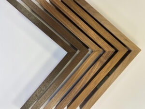 Brown Wood Walnut Custom Finished Picture Frames Copy 300x225 1